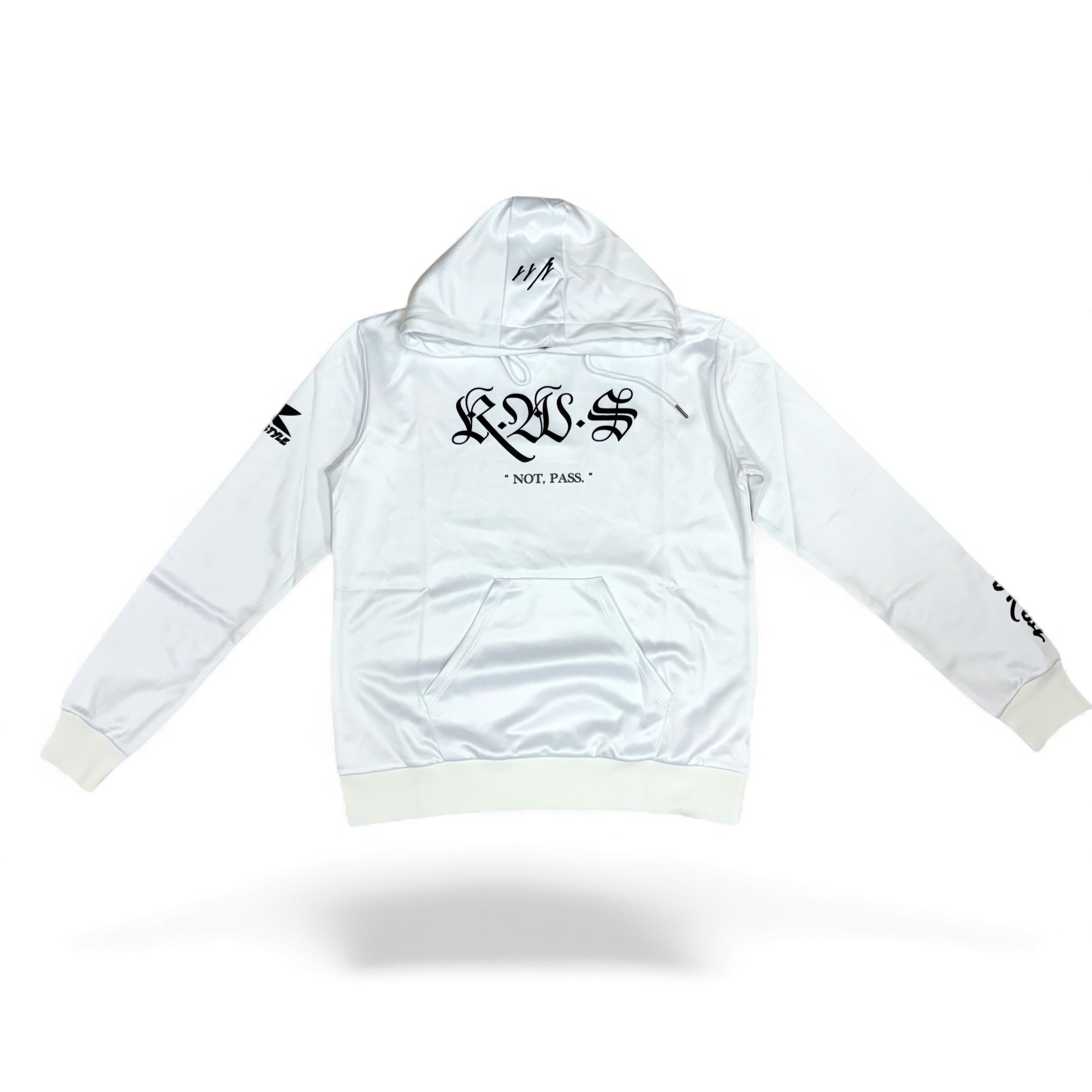 DRBLZ “ノットパス” パーカー（ホワイト）