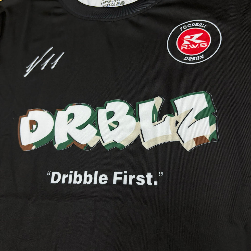 DRBLZ “カモフラロゴ” ロングTシャツ （ブラック）