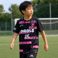 DRBLZ “ストライク”Tシャツ（ピンク）