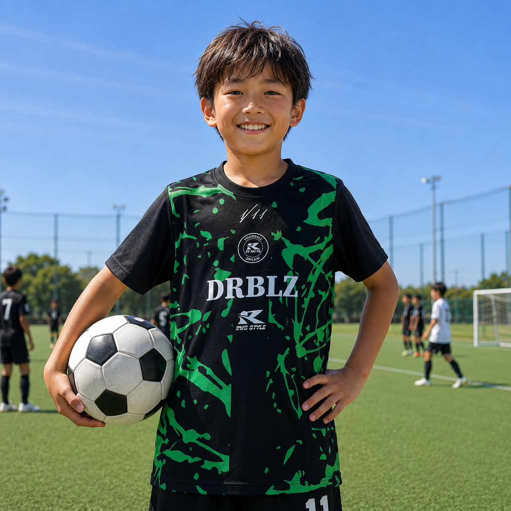 DRBLZ “スピリット”Tシャツ（グリーン）