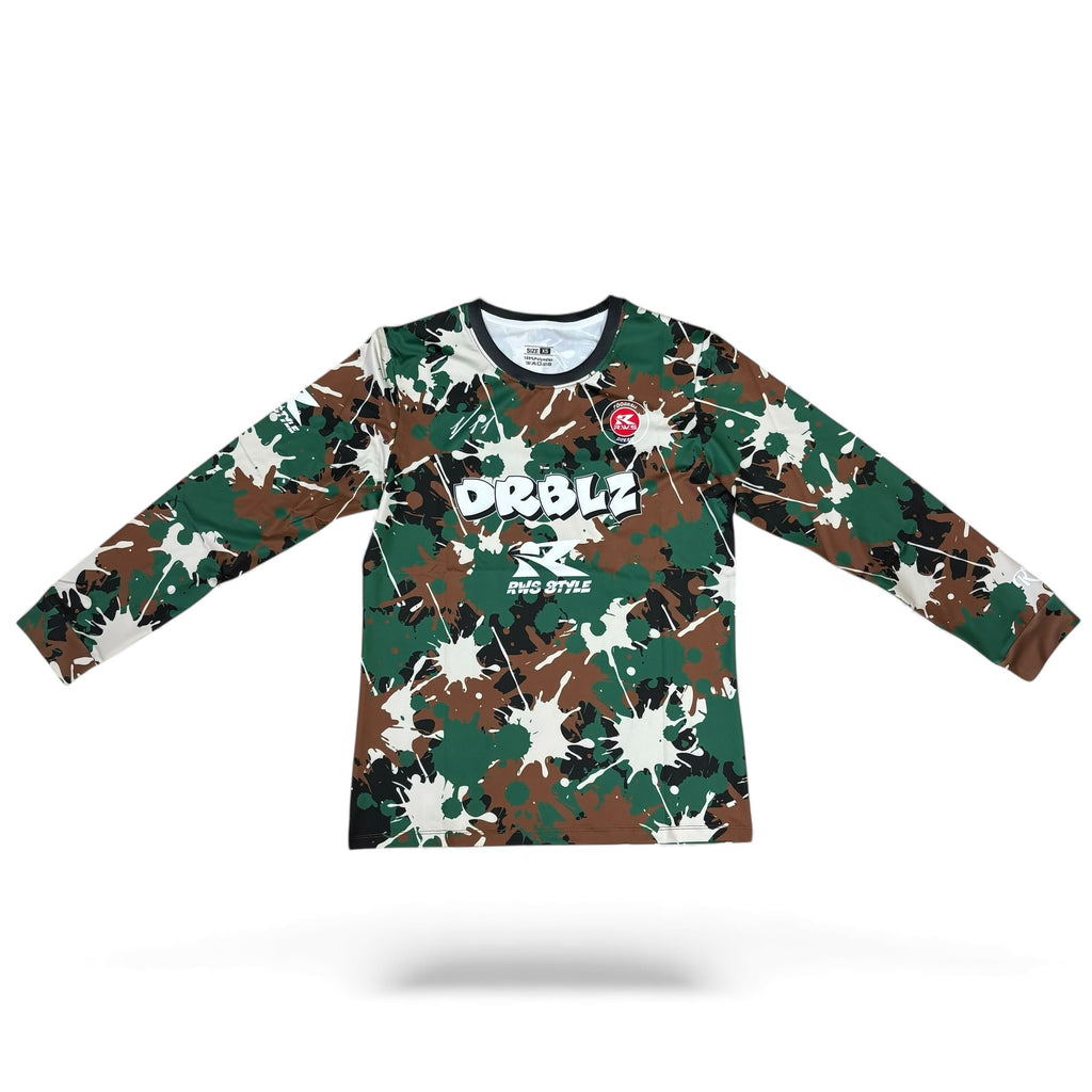 DRBLZ “カモフラージュ” ロングTシャツ