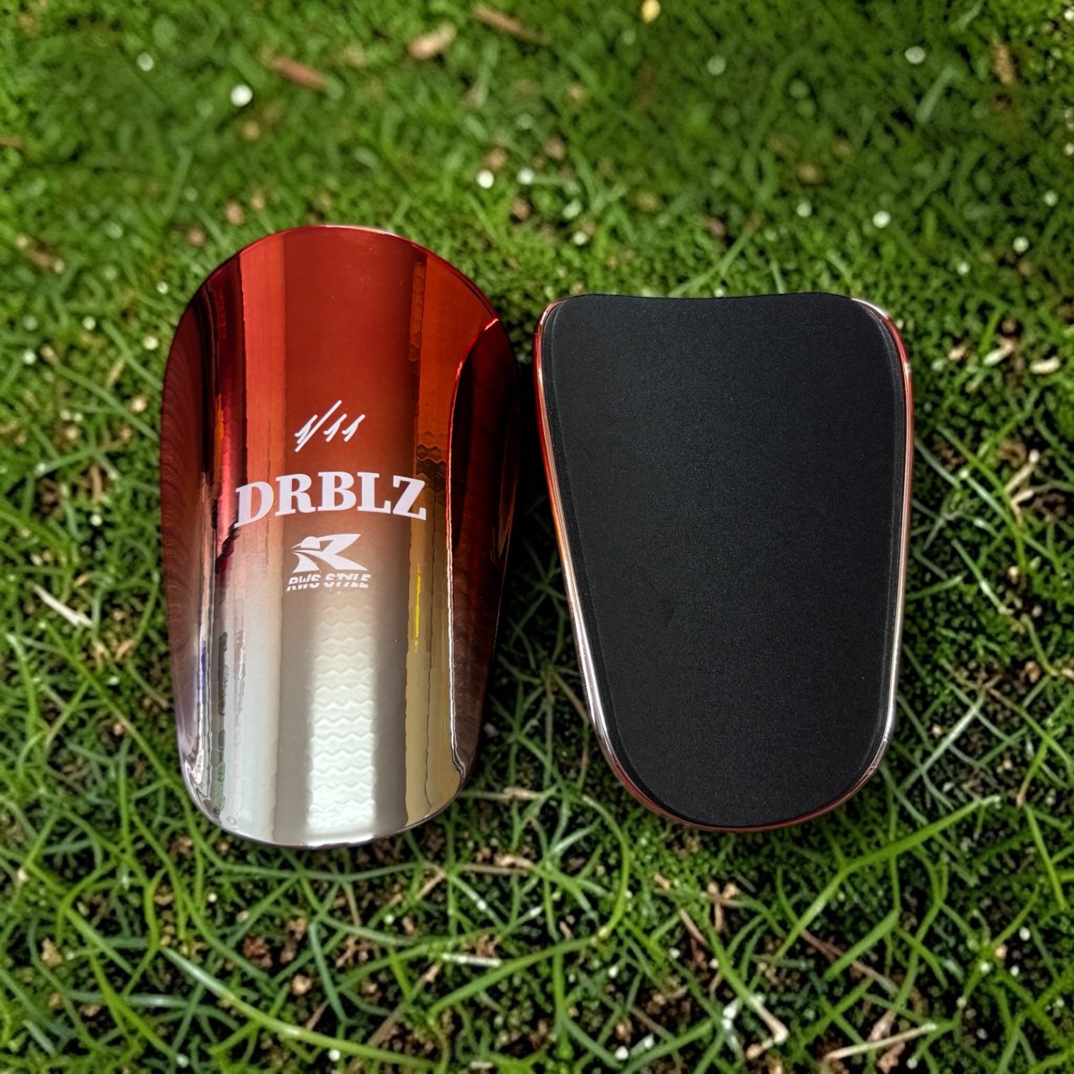 DRBLZ グラデーションメタリック レガース （GOLD×ブルー / SILVER×レッド）
