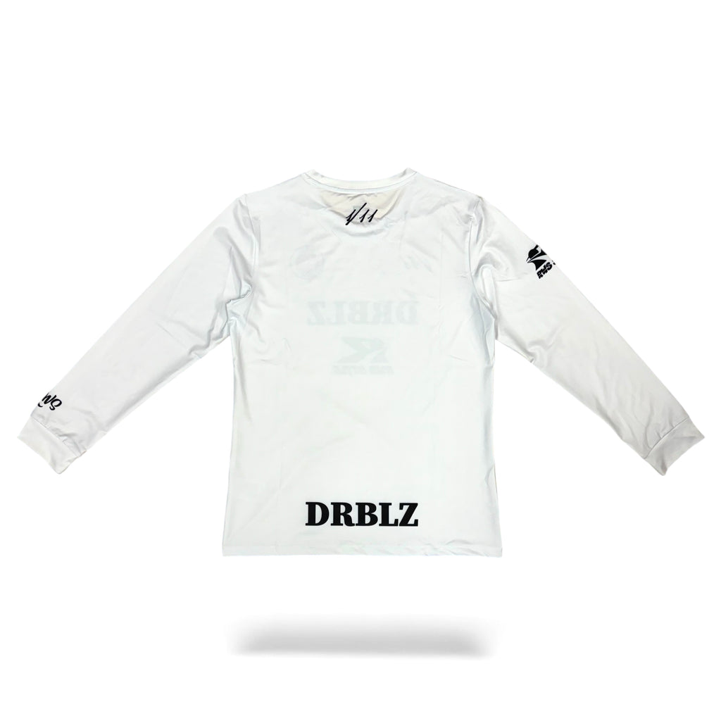 DRBLZ “カモフラロゴ” ロングTシャツ （ホワイト）