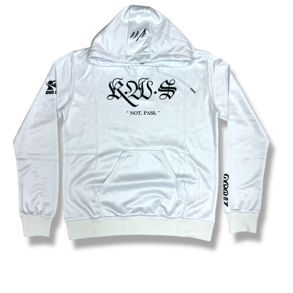 DRBLZ “ノットパス” パーカー（ホワイト）