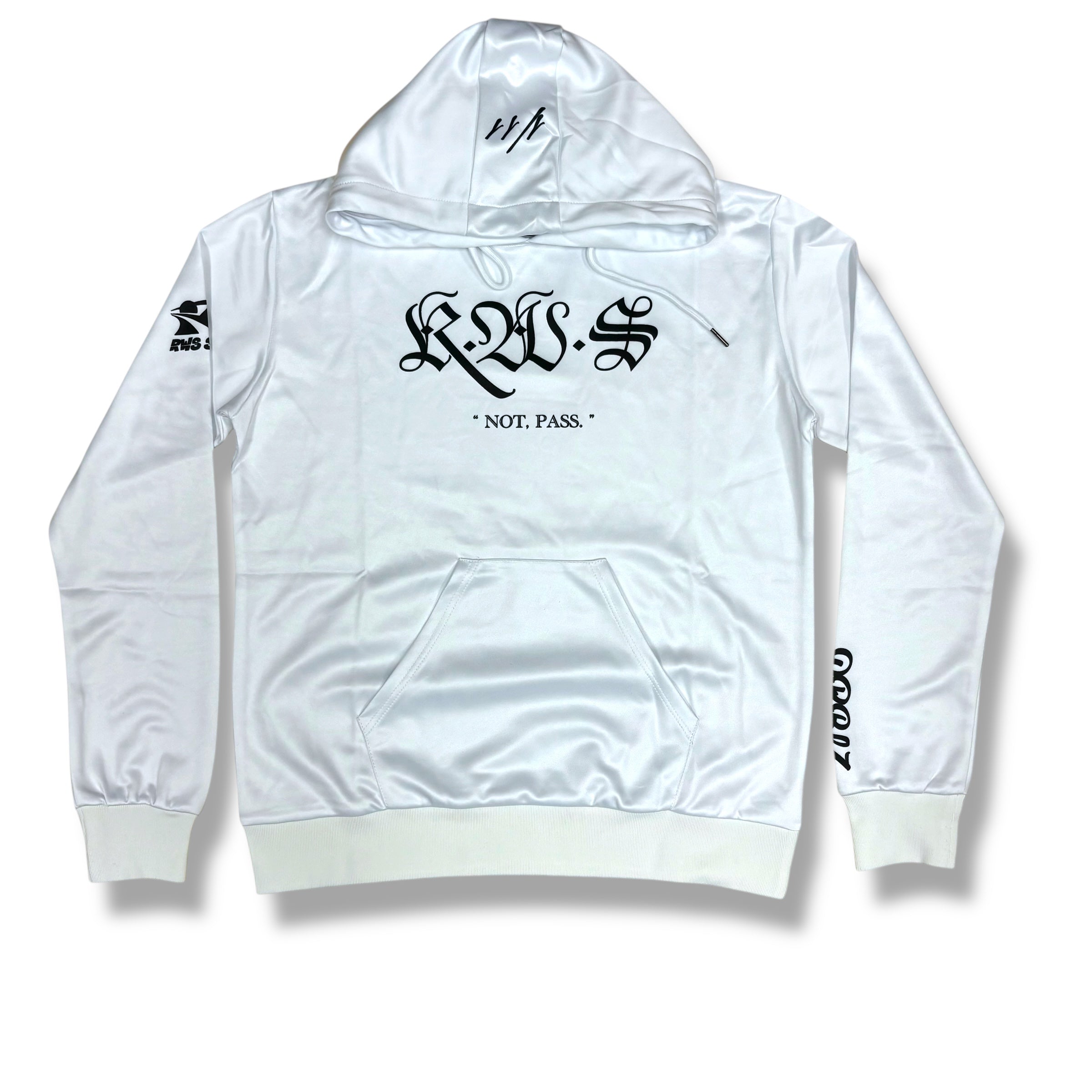 DRBLZ “ノットパス” パーカー（ホワイト）