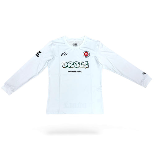 DRBLZ “カモフラロゴ” ロングTシャツ （ホワイト）