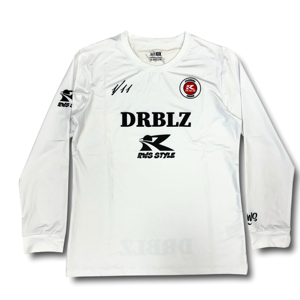 DRBLZ “クラシック” ロングTシャツ（ホワイト）