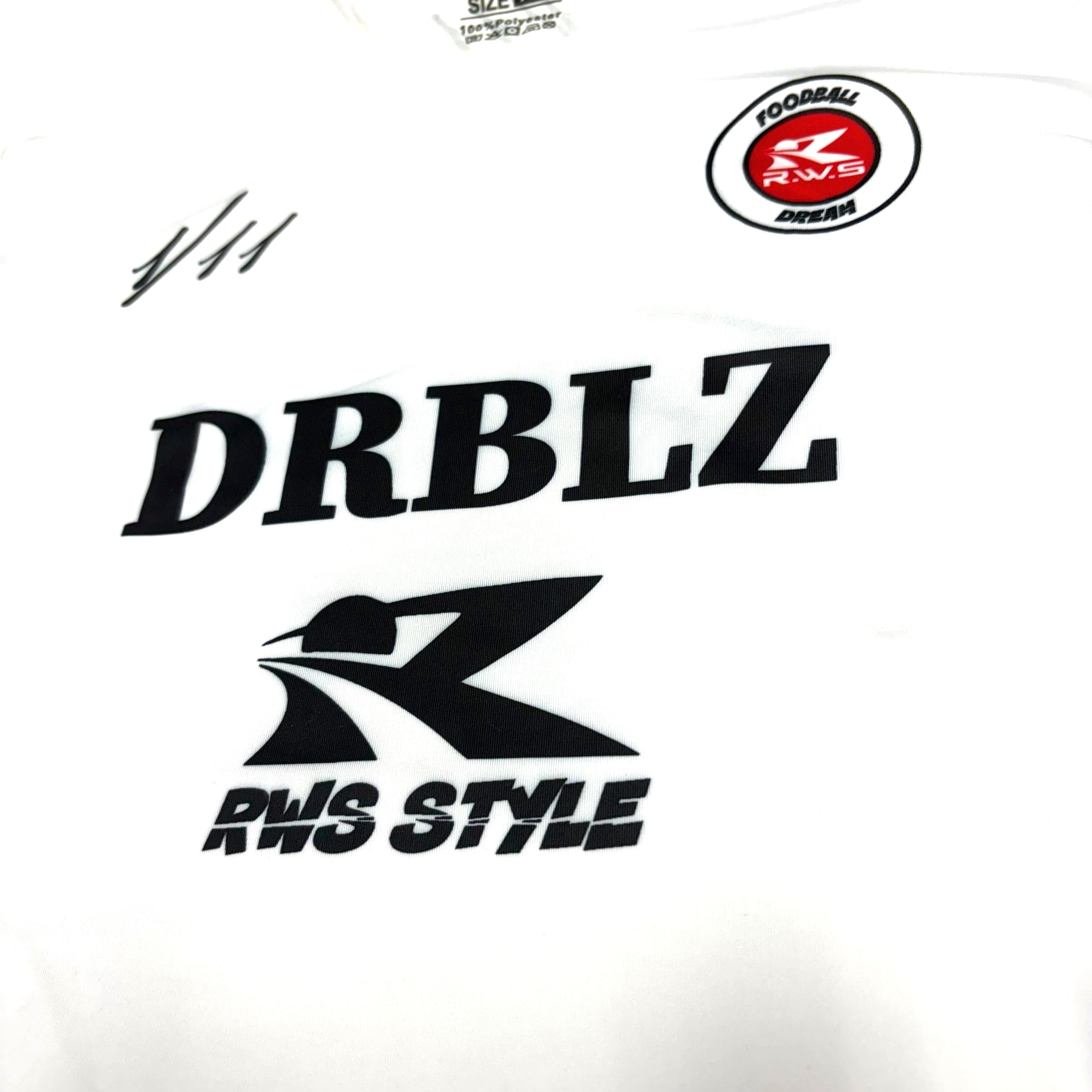 DRBLZ “クラシック” ロングTシャツ（ホワイト）