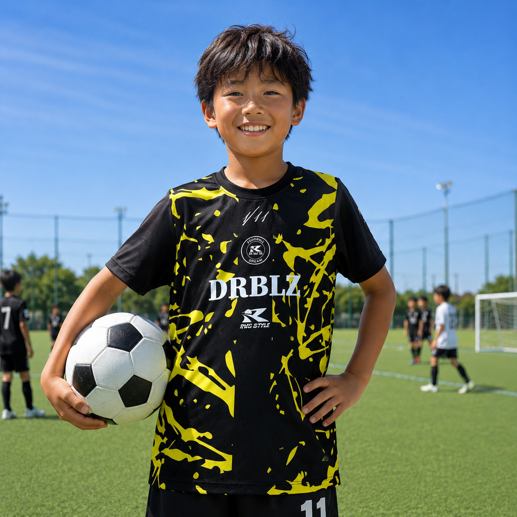 DRBLZ “スピリット”Tシャツ（イエロー）