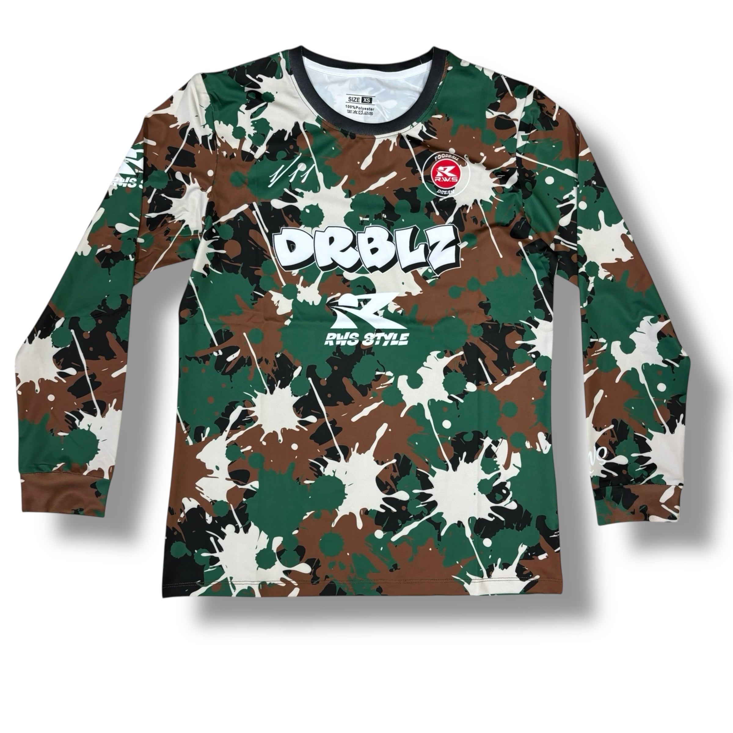 DRBLZ “カモフラージュ” ロングTシャツ