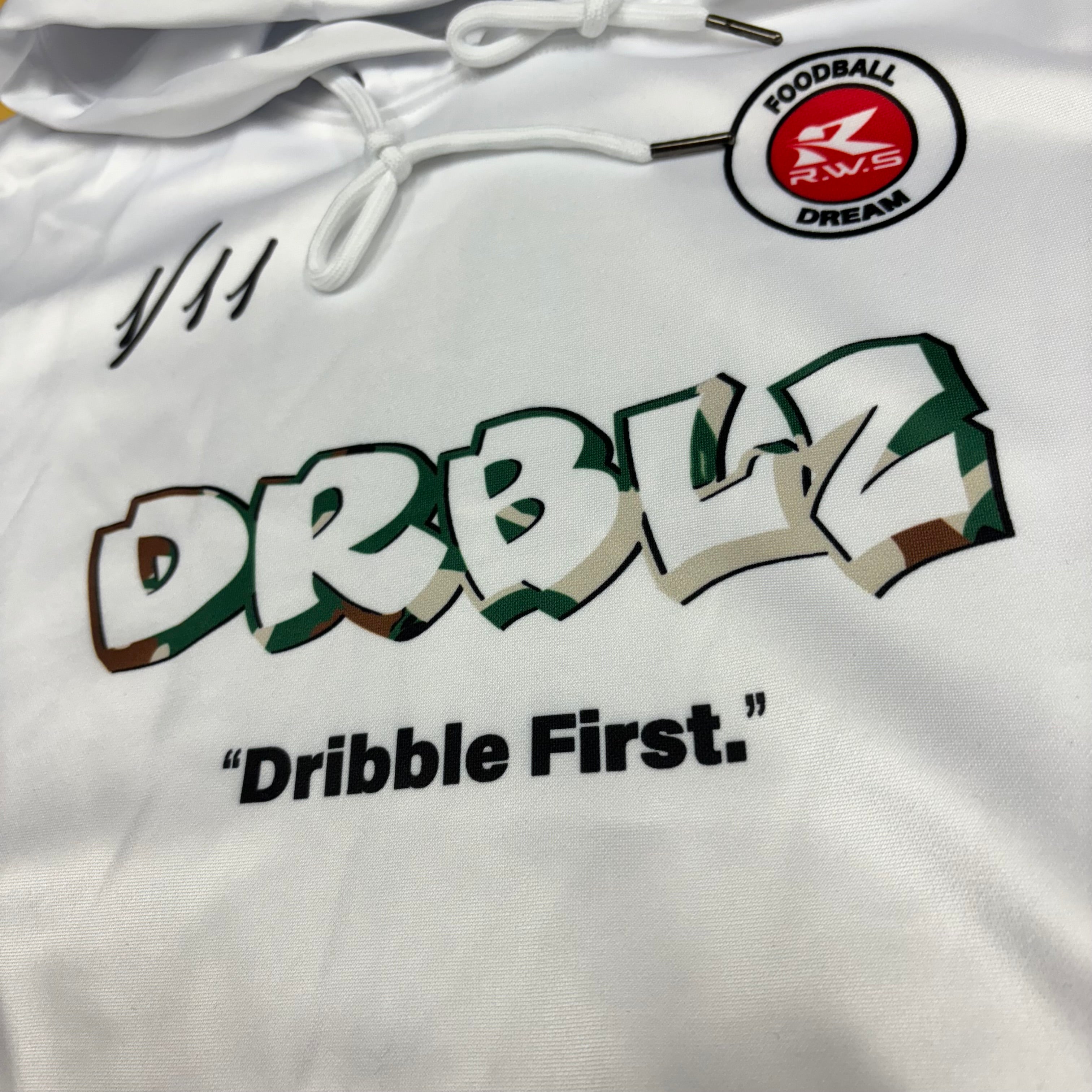 DRBLZ “カモフラロゴ” パーカー （ホワイト）