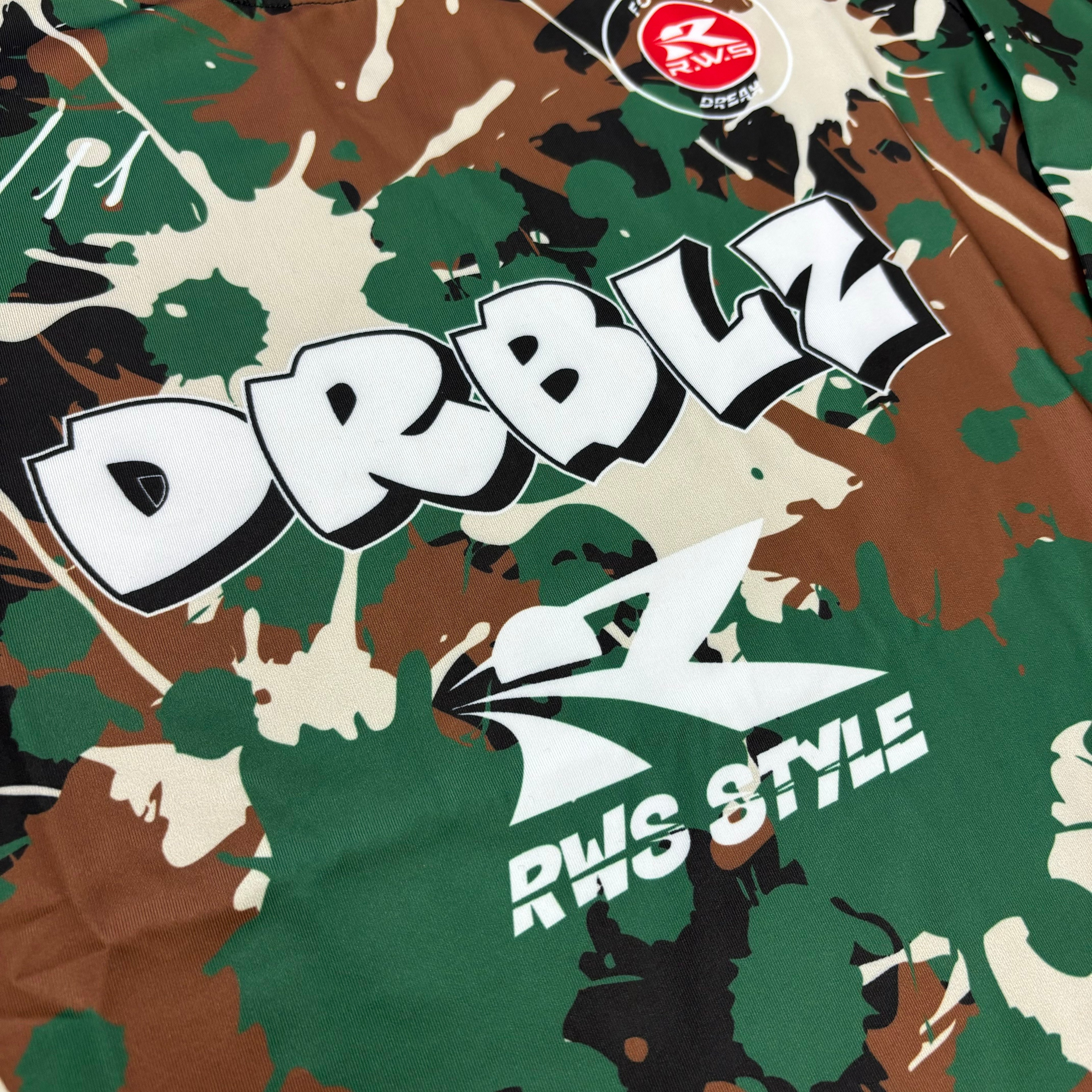 DRBLZ “カモフラージュ” ロングTシャツ