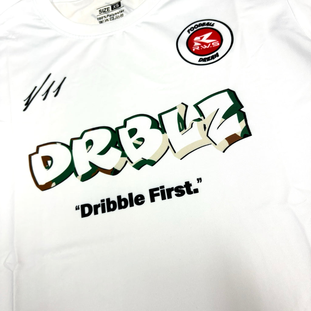 DRBLZ “カモフラロゴ” ロングTシャツ （ホワイト）