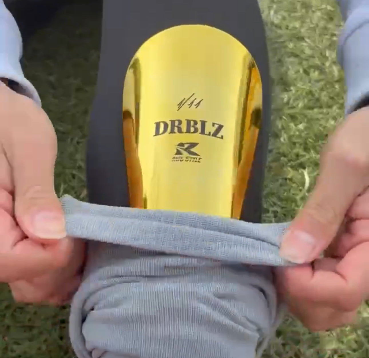 DRBLZ メタリック レガース （GOLD / SILVER）