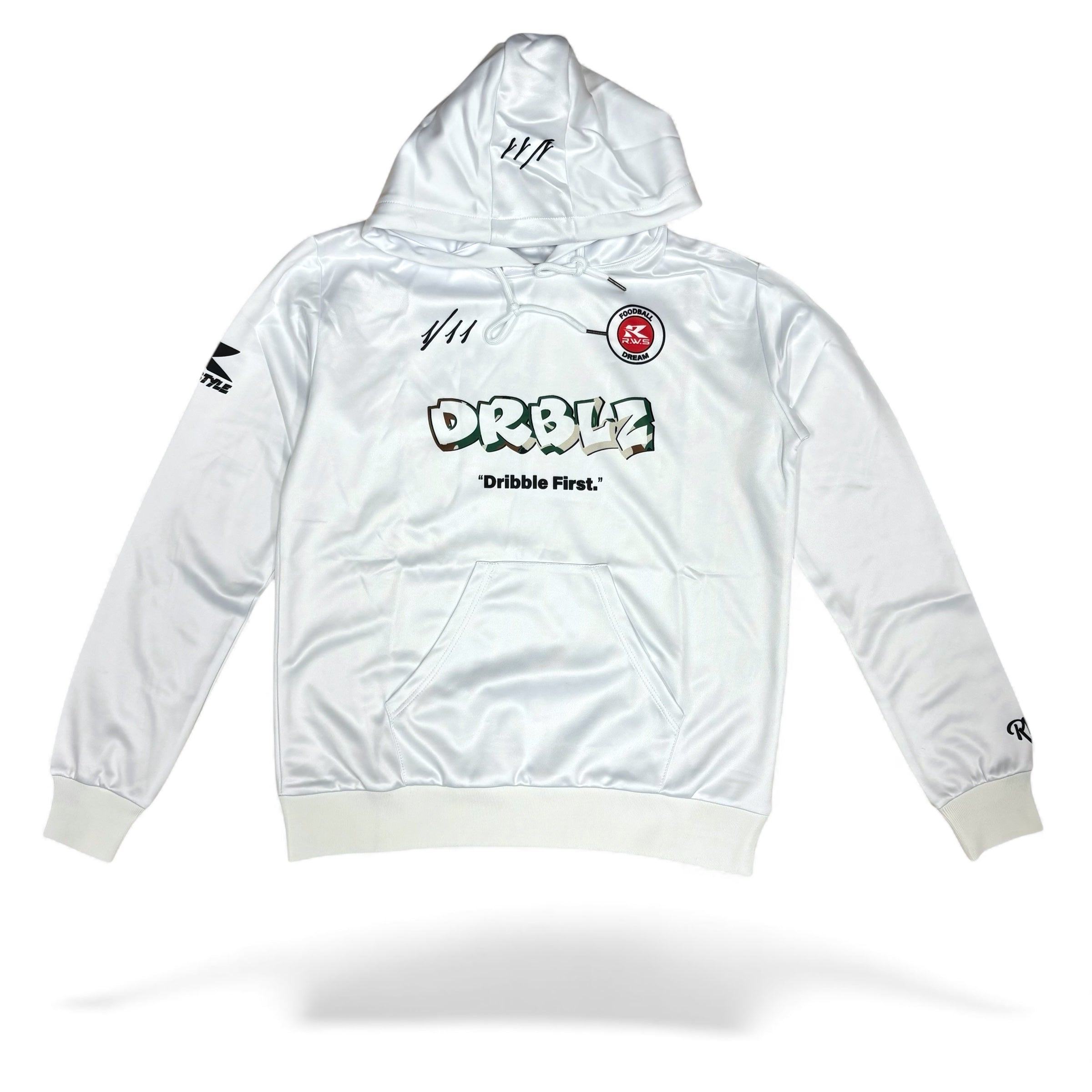 DRBLZ “カモフラロゴ” パーカー （ホワイト）