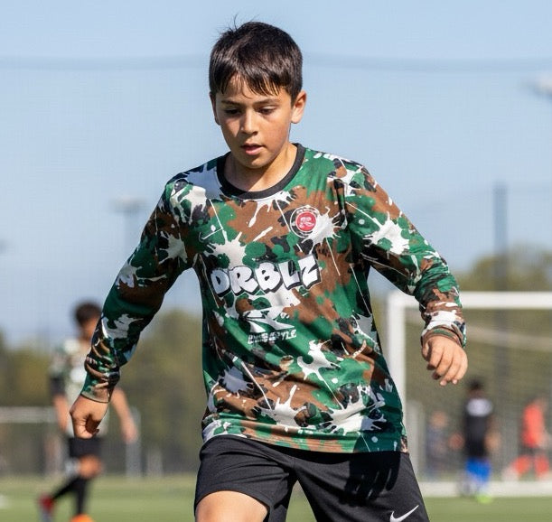 DRBLZ “カモフラージュ” ロングTシャツ