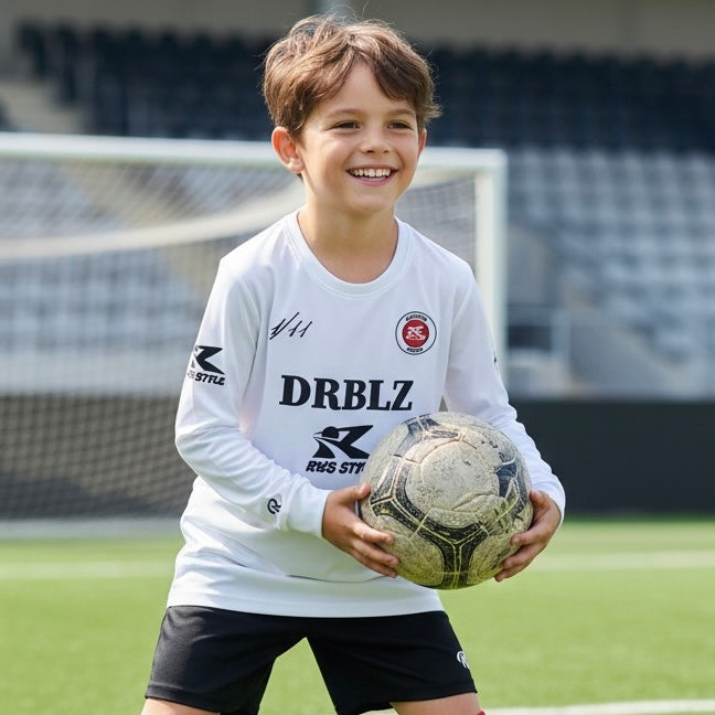 DRBLZ “クラシック” ロングTシャツ（ホワイト）