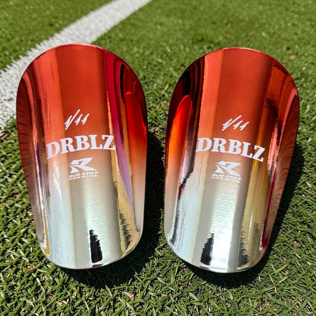 DRBLZ グラデーションメタリック レガース （GOLD×ブルー / SILVER×レッド）