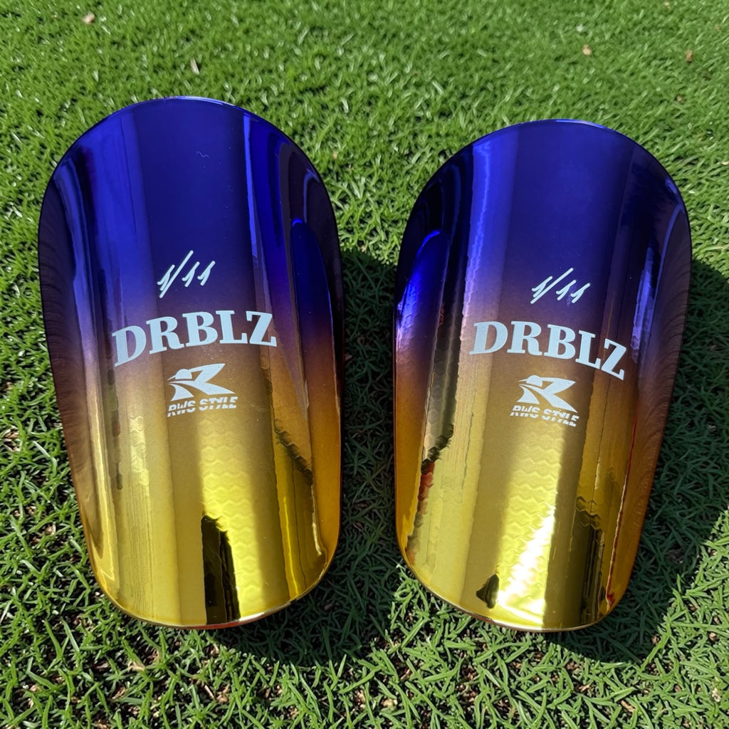 DRBLZ グラデーションメタリック レガース （GOLD×ブルー / SILVER×レッド）