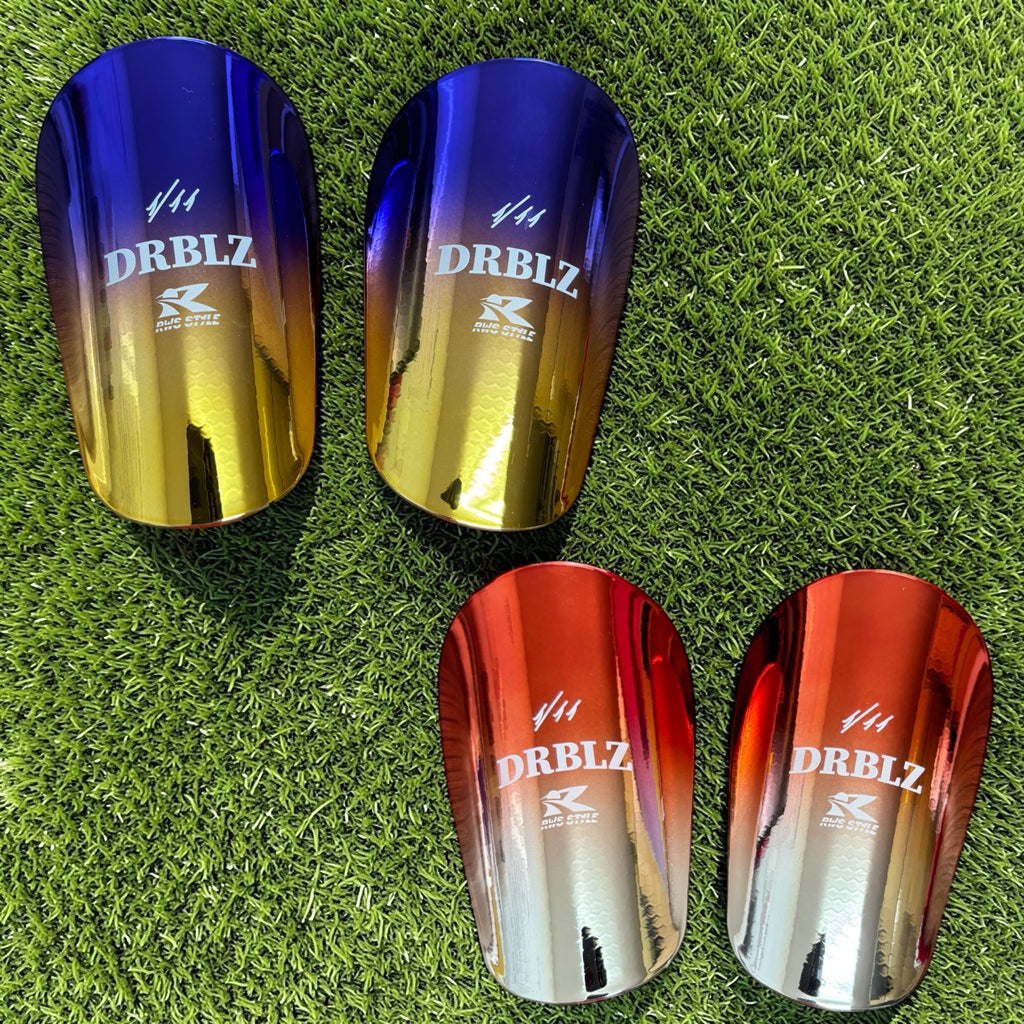 DRBLZ グラデーションメタリック レガース （GOLD×ブルー / SILVER×レッド）