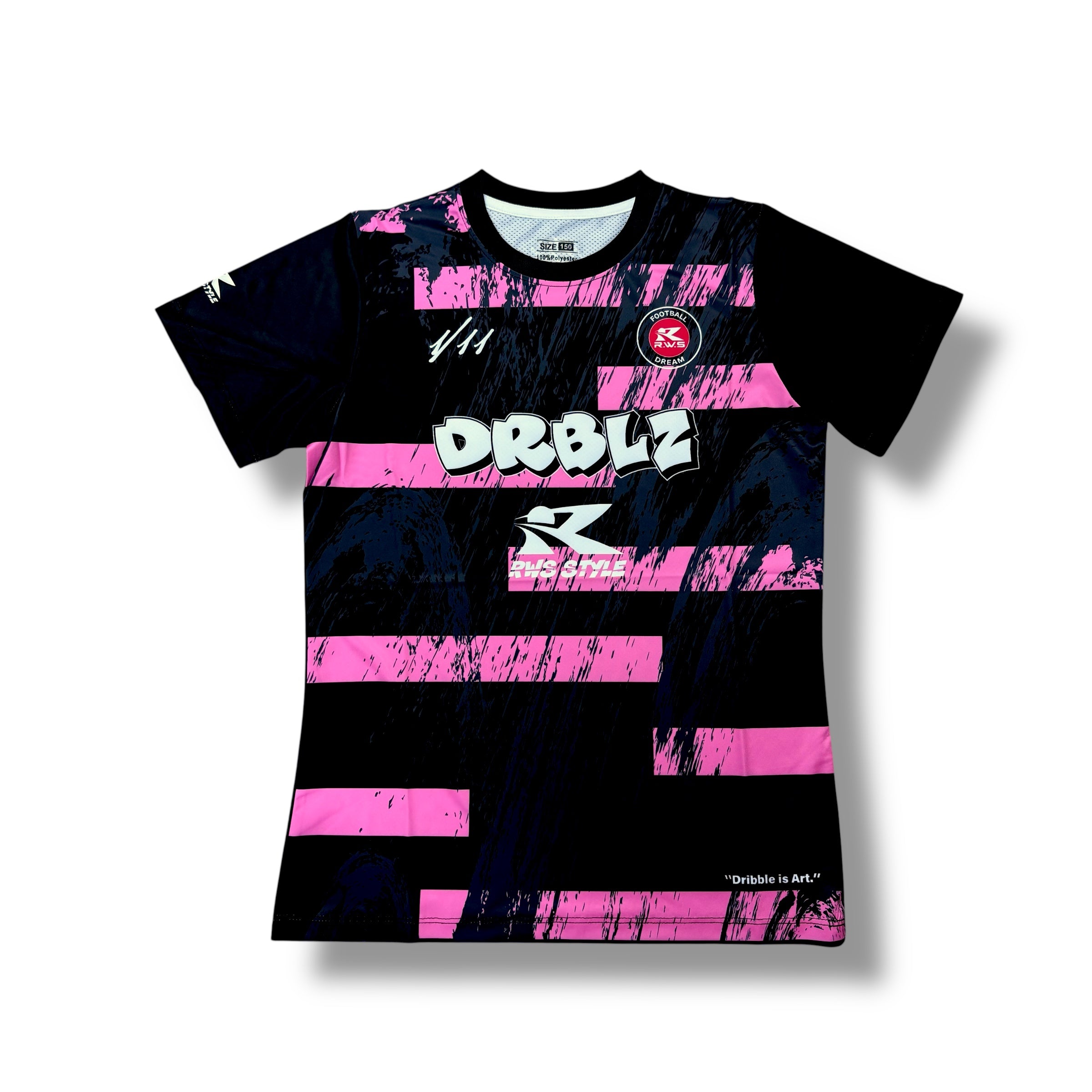 DRBLZ “ストライク”Tシャツ（ピンク）