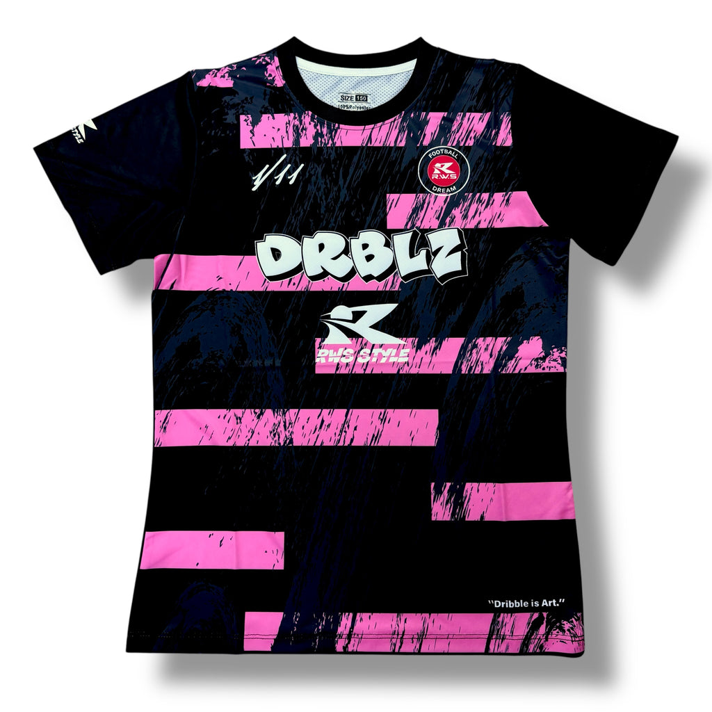 DRBLZ “ストライク”Tシャツ（ピンク）