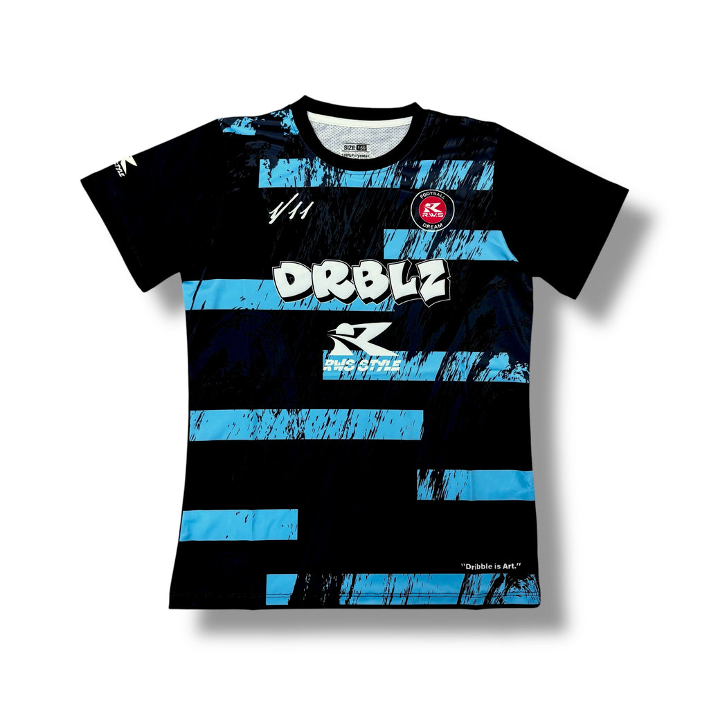 DRBLZ “ストライク”Tシャツ（アイスブルー）
