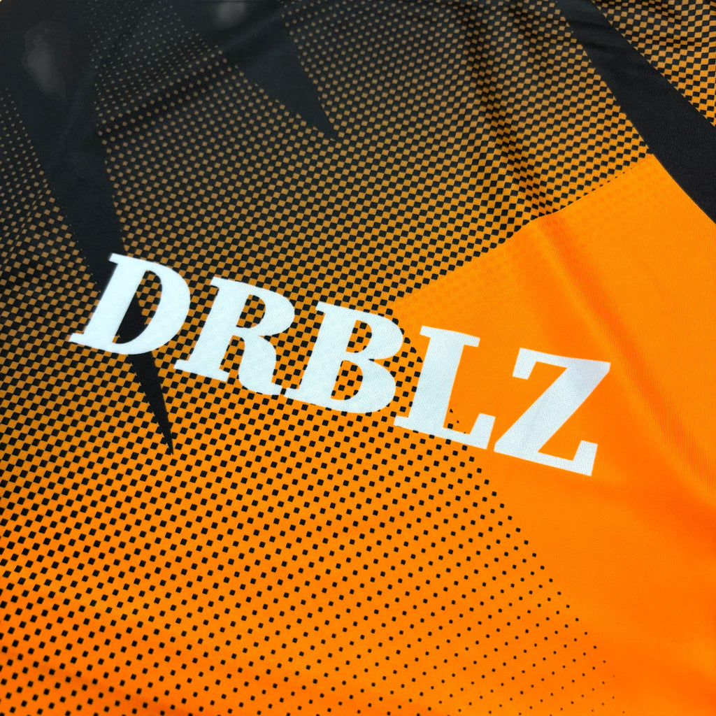DRBLZ “フラッシュ”Tシャツ (ネオンオレンジ)